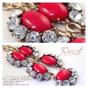 COPY - Red Statement Necklace